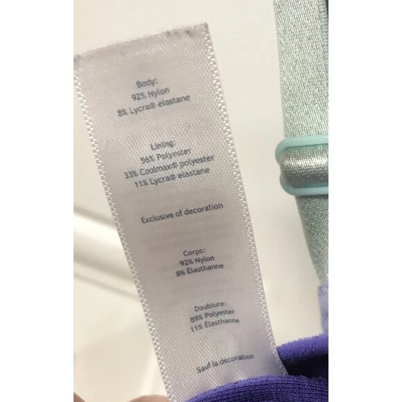 LOT Of 3 Ivivva by Lululemon Sports Bras size 12 Youth Girls; 1 Is Reversible!! - Picture 15 of 15